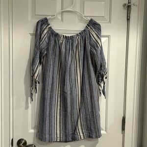 Maven West linen dress small